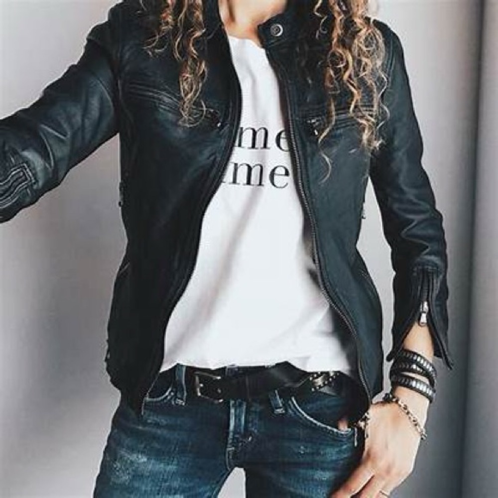 R13 cafe racer jacket S